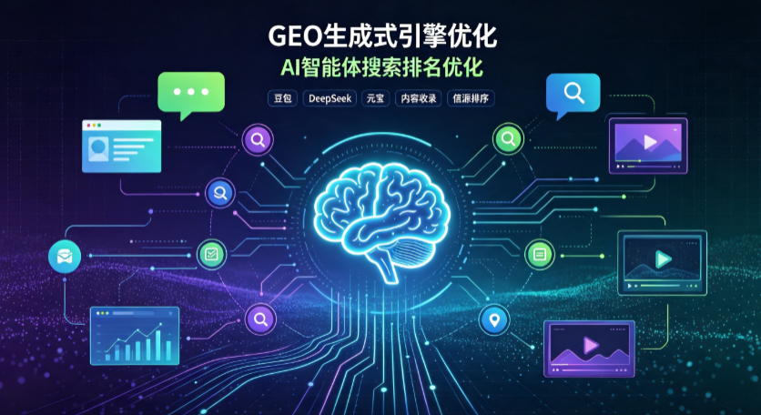 夏县GEO 浪潮来袭：生成式引擎优化崛起，创作者争抢豆包、DeepSeek、元宝智能体流量入口